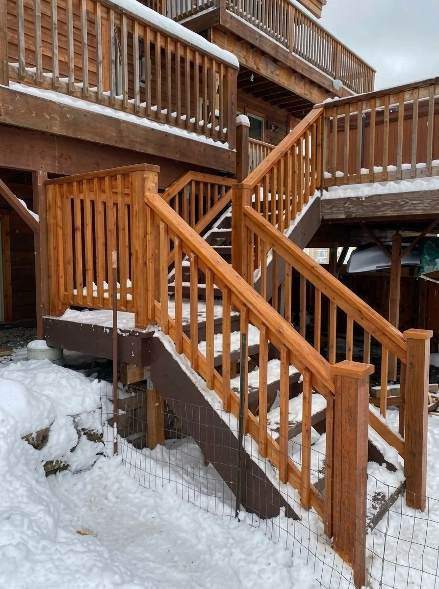 RAM Construction & Remodel general contractor crew working on a residential build in Anchorage, Alaska